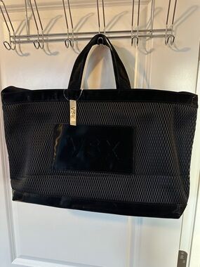 Victoria's Secret Black Mesh VSX Tote